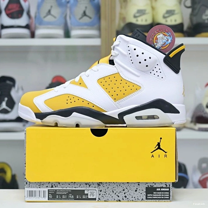 "Yellow Ochre" Air Jordan 6 0821